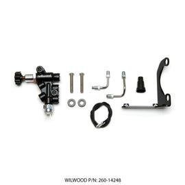 Wilwood Tandem Remote Master Cylinder Mounting Bracket L/H Kit w/ Prop Valve