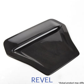 Revel GT Dry Carbon Engine Hood Scoop Cover 17-18 Honda Civic Type-R - 1 Piece