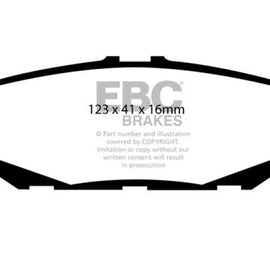 EBC 93-97 Lexus GS300 3.0 Yellowstuff Rear Brake Pads