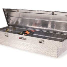 Lund 67-99 Chevy CK Ultima Deep Single Lid Crossover Tool Box - Brite