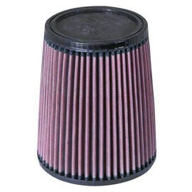 K&N Universal Rubber Filter 2.75in Flange ID x 5.875in Base OD x 4.75in Top OD x 7in Height