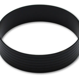 Vibrant HD Aluminum Union Sleeve for 2in OD Tubing - Hard Anodized Black