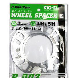 Project Kics 3MM Universal Spacers (2 Pk) P-003-2P