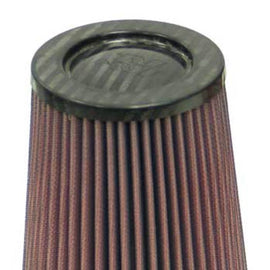 K&N Round Tapered Universal Air Filter 4in Flange ID x 5.375 Base OD x 4in Top OD x 6.5in H