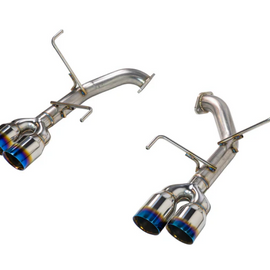 Remark 2022+ Subaru WRX (VB) 3.5in Axleback Exhaust w/ Burnt Stainless Double Wall Tip