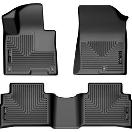 Husky Liners 2023 Kia Sportage WeatherBeater Front & 2nd Seat Floor Liners - Black