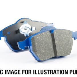 EBC 07-15 Audi TT/TTS Quattro / 12-14 VW Golf R Bluestuff Front Brake Pads