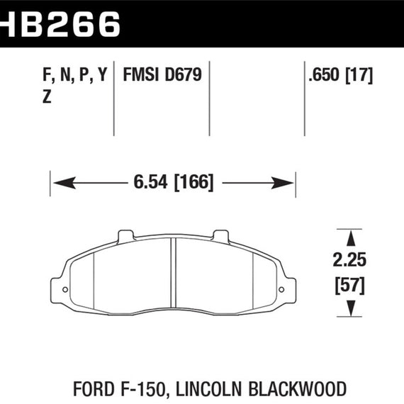 Hawk LTS Street Brake Pads