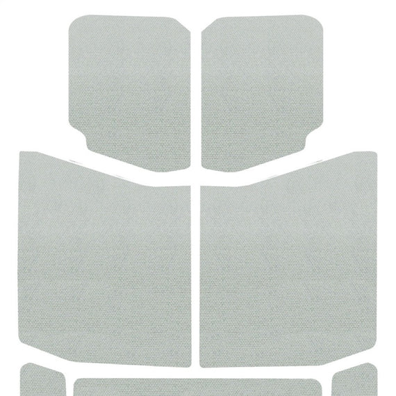 DEI 18-23 Jeep Wrangler JL 4-Door Boom Mat Headliner - 9 Piece - White