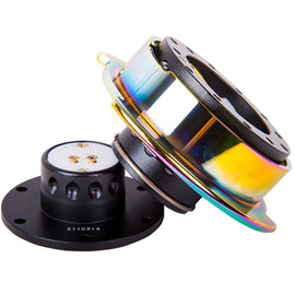 NRG Quick Release Gen 2.5 - Black Body / Neochrome Ring