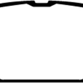 EBC 01-03 Mazda Miata MX5 1.8 (Sports Suspension) Yellowstuff Rear Brake Pads