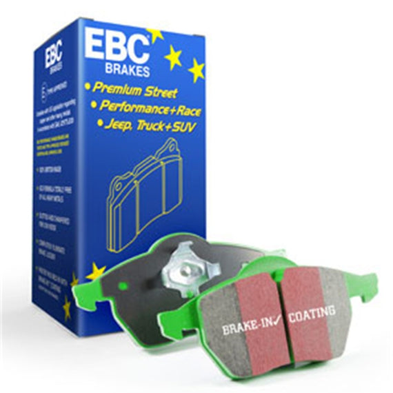 EBC 12+ Audi A6 Quattro 3.0 Supercharged Greenstuff Front Brake Pads