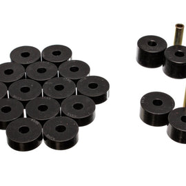 Energy Suspension 74-75 Jeep CJ5/CJ7/CJ8 Scrambler Black Body (Cab) Mount Set
