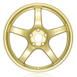 Gram Lights 57CR 18x9.5 +38 5x114.3 E8 Gold Wheel (Min Order Qty 20)