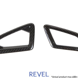 Revel GT Dry Carbon Defroster Garnish (Left & Right) 16-18 Honda Civic - 2 Pieces