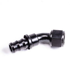 Radium Engineering 45 Degree 8AN Pushlok Hose End Fitting
