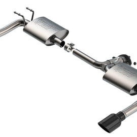 Borla 19-23 Mazda 3 NA / 21-23 Mazda 3 Turbo S-Type Axle Back Exhaust w/ 4in Black Tips