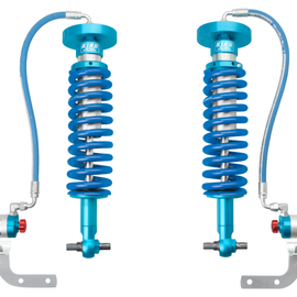 King Shocks 2015+ Ford F150 4WD Front 2.5 Dia Remote Reservoir Coilover w/Adjuster (Pair)