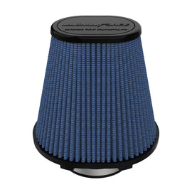 aFe MagnumFORCE Intake Replace Air Filter w/Pro5R Med 4in F x 7.75x6.5in B x 4.75x3.5in T x 7in H