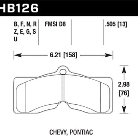 Hawk HP+ Street Brake Pads
