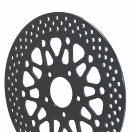 Wilwood Rotor-Rear-H-D Motorcycle 2000-07 Black Finish 11.50 x .196 - 5 on 3.25in