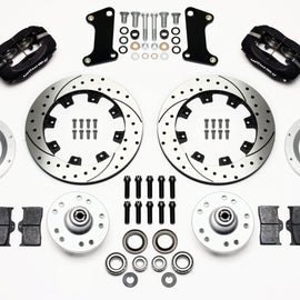 Wilwood Forged Dynalite Front Kit 12.19in Drilled 67-69 Camaro 64-72 Nova Chevelle