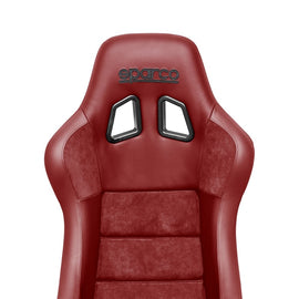 Sparco Seat QRT Performance Leather/Alcantara Red (Must Use Side Mount 600QRT)