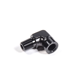 Radium Engineering 1/8in NPT Male to Female 90 Degree Fitting