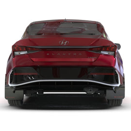 Rally Armor 2024 Hyundai Elantra Black Mud Flap Red Logo