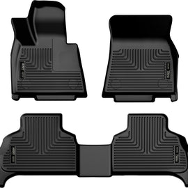 Husky Liners 19-23 BMW X5 Weatherbeater Black Front & 2nd Seat Floor Liners