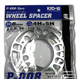 Project Kics 8MM Universal Spacers (2 Pk)