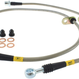 StopTech 00-05 Celica GT & GT-S/05-08 Scion tC Front Stainless Steel Brake Lines