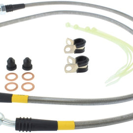 StopTech 02-05 Avalanche / 99-05 Silverado 1500 2WD/4WD Stainless Steel Front Brake Lines