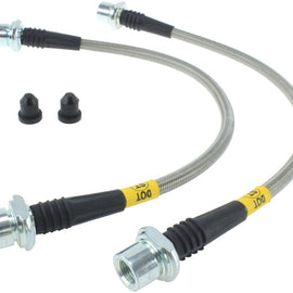 StopTech 08-12 Toyota Sequoia/07-12 Tundra Front Stainless Steel Brake Lines