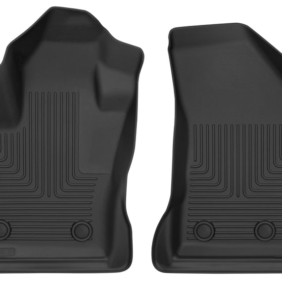 Husky Liners 17-18 Jeep Compass X-Act Contour Black Front Floor Liners