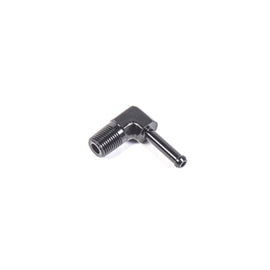 Radium Engineering 1/8in NPT Male to 3/16in Barb 90 Degree Fitting