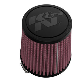 K&N Universal Clamp-On Air Filter 3in FLG /4 1/2in B / 3 1/2in T / 4 3/8in H