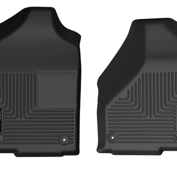 Husky Liners 19-22 Ram 2500/3500 Standard Cab Vinyl X-Act Contour Front Black Floor Liner