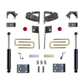 MaxTrac 2019+ GM C/K1500 2WD/4WD 5in Rear Adj. Lowering Flip Kit