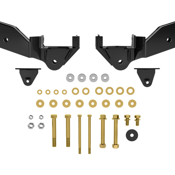 ICON 23-24 Ford F-250/F-350 SuperDuty 4WD 4-Link Frame Bracket Kit