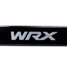 Turbo XS 08-14 Subaru WRX/STi Billet Aluminum License Plate Delete Black Machined WRX Logo