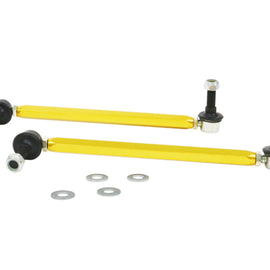 Whiteline 18-19 Kia Stinger Front Sway Bar Link Assembly Heavy Duty Adjustable Steel Ball