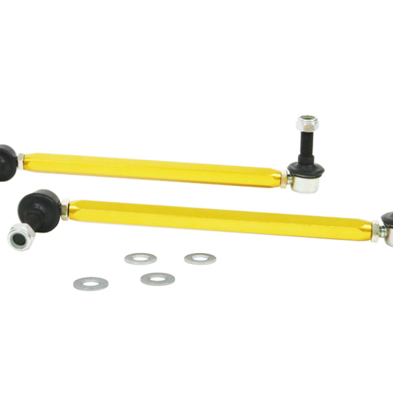 Whiteline 18-19 Kia Stinger Front Sway Bar Link Assembly Heavy Duty Adjustable Steel Ball