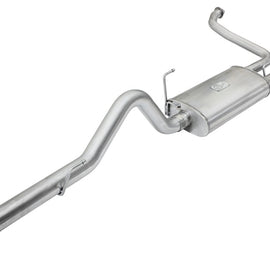 aFe MACHForce XP Exhaust Cat-Back 2.5/3in SS-409 w/ Hi-Tuck Tip 05-15 Nissan Xterra V6 4.0L