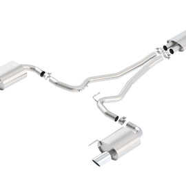 Borla Touring Cat-Back 15 Ford Mustang GT 5.0L V8 MT/AT 2.5in pipe 4in tip