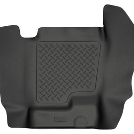 Husky Liners 07-12 Chevy Silverado/GMC Sierra Crew Cab WeatherBeater Center Hump Black Floor Liner