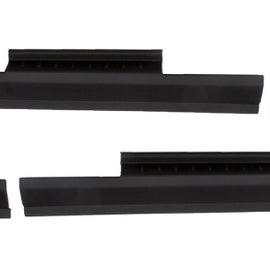 Bushwacker 09-18 RAM 1500 Extended Cab Trail Armor Rocker Panel and Sill Plate Cover - Black