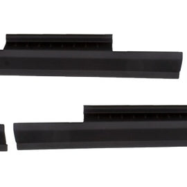 Bushwacker 09-18 RAM 1500 Extended Cab Trail Armor Rocker Panel and Sill Plate Cover - Black
