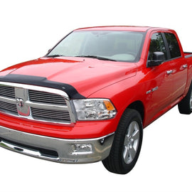 AVS 09-18 Dodge RAM 1500 (Excl. Sport/Rebel Models) Aeroskin Low Profile Acrylic Hood Shield - Smoke