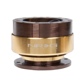 NRG Quick Release Gen 2.0 - Bronze Body / Chrome Gold Ring